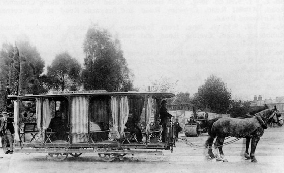 Lodon, Camberwell and Dulwich Tramways tram