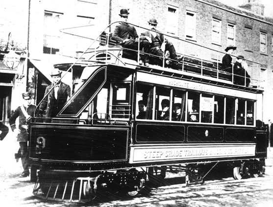 Highgate Hill Cable Tram No 9 1884
