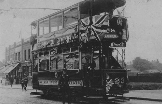 Ilford Council Tramways Tram No 23 Loxford Bridge 1918