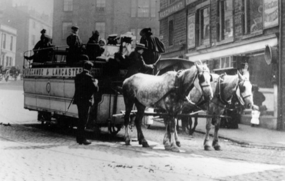 Lancaster and District Tramways horse tram