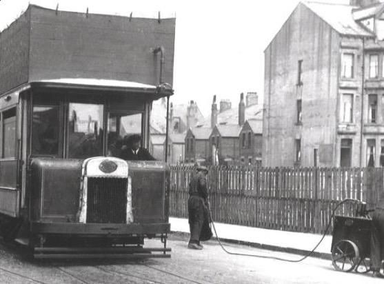 Morecambe Tramways Company Gas Tram Great War