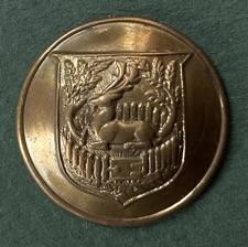 Possible Derby Corporation Tramways horse-era uniform button