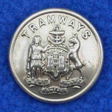 Edinburgh Corporation Tramways button