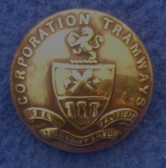 Sheffield Corporation Tramways button