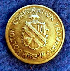 Bolton Corporation Tramways button