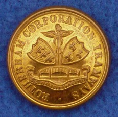 Rotherham Corporation Tramways button