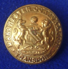 Manchester Corporation Tramways button