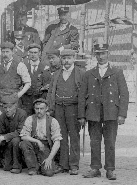 Sheffield Corporation Tramways Tinsley Depot circa 1901