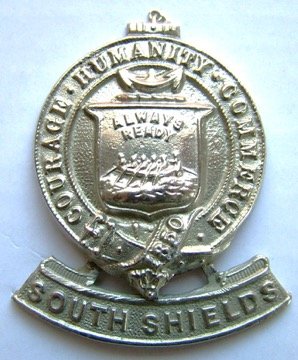 South Shields Corporation Tramways cap badge