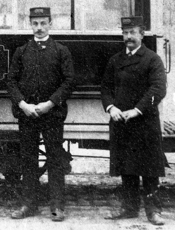 Southampton Tramways Company tramway inspectorss newman and simpson